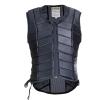UNISTRENGH Equestrian Vest Professional Safety EVA Padded Horse Riding Vest Body Protector Gear Waistcoat Unisex Black Zipper Waistcoat for Adult Men Women Kids Children (Medium) view 1