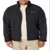 Columbia Men's Ascender Softshell Jacket, Black, 3X Big view 1