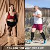 4XL Extra Wide Calf Compression Socks for Women Men 20-32 mmHg Knee High Plus Size view 4
