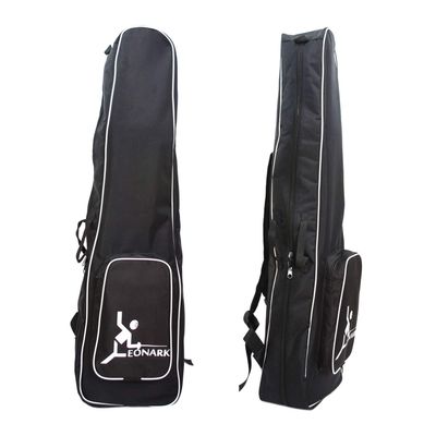 LEONARK Fencing Bag for Epee Saber and Foil - Portable Backpack for Fencing Sword Suit and Mask - Storage Bag for Both Adult and Child Fencers (Black A)