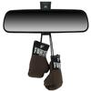 Forza Sports 3.5" Lace Up Mini Boxing Gloves, Realistic Design and Miniature Training Glove Detail Looks Great Hanging on a Car Rearview Mirror, Gym Bag, and Backpack view 2