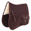 CHALLENGER Horse English Quilted Aussie Cotton All-Purpose Saddle Pad with Pockets 72121 view 1