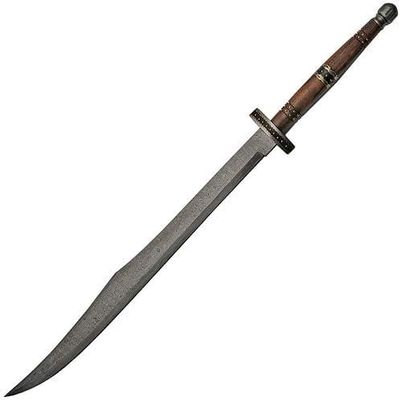 Damascus Scimitar Rosewood