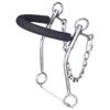 Tough 1 Stainless Steel Hackamore Bit w.Rubber Tube view 1