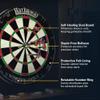 Hathaway Winners Choice 18-in Professional Bristle Dartboard for Adults  Regulation Size Steel Tip Dart Board  Includes Self Healing Sisal Fiber Board, Rotatable Outer Ring & 6 Steel-Tip Darts view 3