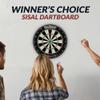 Hathaway Winners Choice 18-in Professional Bristle Dartboard for Adults  Regulation Size Steel Tip Dart Board  Includes Self Healing Sisal Fiber Board, Rotatable Outer Ring & 6 Steel-Tip Darts view 4