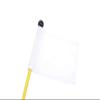 Crestgolf 3Sets Backyard Practice Golf Hole Pole Cup Flag Sticks, 3 Sections,Golf Putting Green Flagpoles (White) view 2