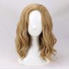 Women's Medium length Light Blonde Curly Cosplay Wig for Move view 1