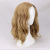 Women's Medium length Light Blonde Curly Cosplay Wig for Move view 2