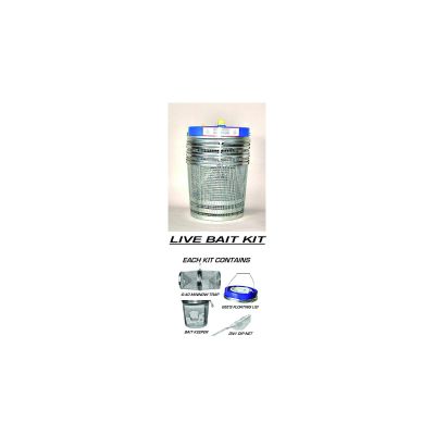 Gees G-40KIT Floating Complete Bait Kit w/Trap Bait Keeper Lid & Net