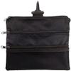 JP Lann Golf Multi-Pocket Tote Hand Bag and Valuables Pouch (Black) view 1