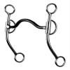 Reinsman 836 Ported Mullen D & L Reiner | Stage D Expert Neck Reining Curb Bit with 8" Cheeks, 3/8" Sweet Iron Medium Port, Smooth Solid Mouthpiece | Advanced Western Horse Training view 1