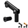 Yes4All T-Bar Row Plate Post Insert Landmine  Fit 2 Olympic Bars  Full 360 Swivel & Easy to Install (Black) view 1