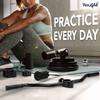 Yes4All T-Bar Row Plate Post Insert Landmine  Fit 2 Olympic Bars  Full 360 Swivel & Easy to Install (Black) view 2