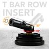 Yes4All T-Bar Row Plate Post Insert Landmine  Fit 2 Olympic Bars  Full 360 Swivel & Easy to Install (Black) view 3