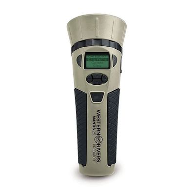 Western Rivers Mantis 25 Compact Easy-to-Use Electronic Call for Hunting with Hand Lanyard, Predator