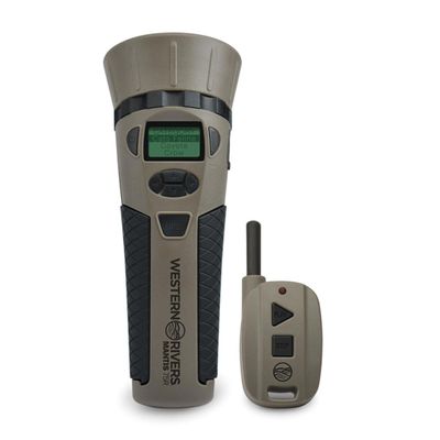 Western Rivers Walker's Mantis 75 Compact Easy-to-Use Handheld Electronic Game Call with Remote - Predator Hunting Accessory