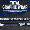 Franklin Sports NHL Toronto Maple Leafs Team 48-Inch Vinyl Hockey Stick (Left), Junior, Blue view 4