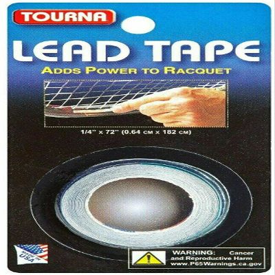 Unique Sports Tourna Racquet Lead Tape  inch x 72 Inches (Pack of 2)