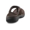 Dr. Comfort Collin Men's Supportive Orthotic Sandals Chocolate - 9 Medium-wide view 2