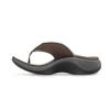 Dr. Comfort Collin Men's Supportive Orthotic Sandals Chocolate - 9 Medium-wide view 4