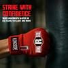 Ringside Gel Shock Quick Wraps, Impact-Absorbing Hand Wraps with Secure Support, Ideal for Boxing, MMA, Muay Thai, and Martial Arts, Inner Boxing Gloves for Men and Women, Black, Small/Medium view 3