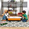 Best Choice Products 40in Portable Tabletop Air Hockey Arcade Table for Game Room w/ 100V Motor, Electric Fan, 2 Strikers, 2 Pucks - Light Brown view 2
