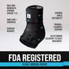 Reinforced Lace Up Ankle Brace for Men & Women, Sprained Ankle Support Wrap view 4