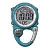 Dakota Digital Mini Clip, Alarm, StopWatch, Timer and Dual Time, Fob and Pocket Watch, Outdoor Gifts for Men and Women, Tactical Digital Clip on Watch - Aqua view 1