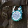 Dakota Digital Mini Clip, Alarm, StopWatch, Timer and Dual Time, Fob and Pocket Watch, Outdoor Gifts for Men and Women, Tactical Digital Clip on Watch - Aqua view 4