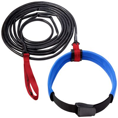 StretchCordz Long Belt Slider, Red Strap Handle