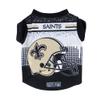 Littlearth Unisex-Adult NFL New Orleans Saints Performance Pet T-Shirt, Team Color, Large view 1