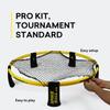 Spikeball Pro Kit (Tournament Edition) - Includes Upgraded Stronger Playing Net, New Balls Designed to Add Spin, Portable Ball Pump Gauge, Backpack view 4
