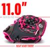 Franklin Sports Windmill Series 11-Inch Softball Glove, Righty Glove, Pink/Gray view 3