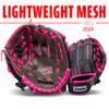 Franklin Sports Windmill Series 11-Inch Softball Glove, Righty Glove, Pink/Gray view 4