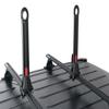 Rhino-Rack Nautic Kayak Roof Rack, Stack Up to 4 Kayaks Side by Side, Folds Down for Storage, Includes 4 Rapid Tie Down Straps, Aluminum & Glass Reinforced Nylon for Maximum Durability (S520) view 1