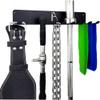 IRON AMERICAN) Gym Storage Hanger/Heavy Duty Multi-Purpose Gym Rack for Lifting Belts, Chains, Exercise Bands, Jump Ropes (mounting hardware included) view 1