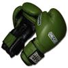 50oz Deluxe MiM-Foam Sparring Gloves - Safety Strap for Muay Thai, MMA, Kickboxing, Boxing (50oz) (Marine Green/Black) view 3
