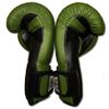 50oz Deluxe MiM-Foam Sparring Gloves - Safety Strap for Muay Thai, MMA, Kickboxing, Boxing (50oz) (Marine Green/Black) view 4