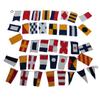 Treasure Gurus Set of 40 International Maritime Nautical Marine Signal Code Flags view 1