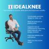 IdealKnee Extension Device - Knee Stretcher - Knee Rehabilitation Equipment - Advanced Knee Extension & Pain Relief Device - Ideal for ACL, MCL Recovery, Athletes, Therapy & Rehab view 3