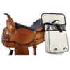 TrailMax Canvas Horse Saddle Bag for Trail Riding; Rugged Cotton Canvas Saddle Bag; Durable & Weather Resistant Horse Saddle Bags; Trail Saddle Bags for Horses view 3