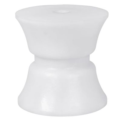 White Water Marine Delrin Anchor Roller Replacement Wheel  5/8" Diameter x 4-1/8" Width  White  Fits Bow Anchor Mounts, Windlass Systems  Marine-Grade Low Friction Hardware 1210U
