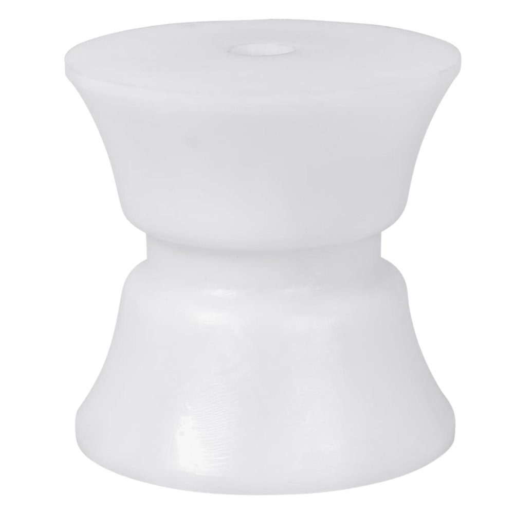 White Water Marine Delrin Anchor Roller Replacement Wheel  5/8" Diameter x 4-1/8" Width  White  Fits Bow Anchor Mounts, Windlass Systems  Marine-Grade Low Friction Hardware 1210U