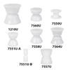 White Water Marine Delrin Anchor Roller Replacement Wheel  5/8" Diameter x 4-1/8" Width  White  Fits Bow Anchor Mounts, Windlass Systems  Marine-Grade Low Friction Hardware 1210U view 3