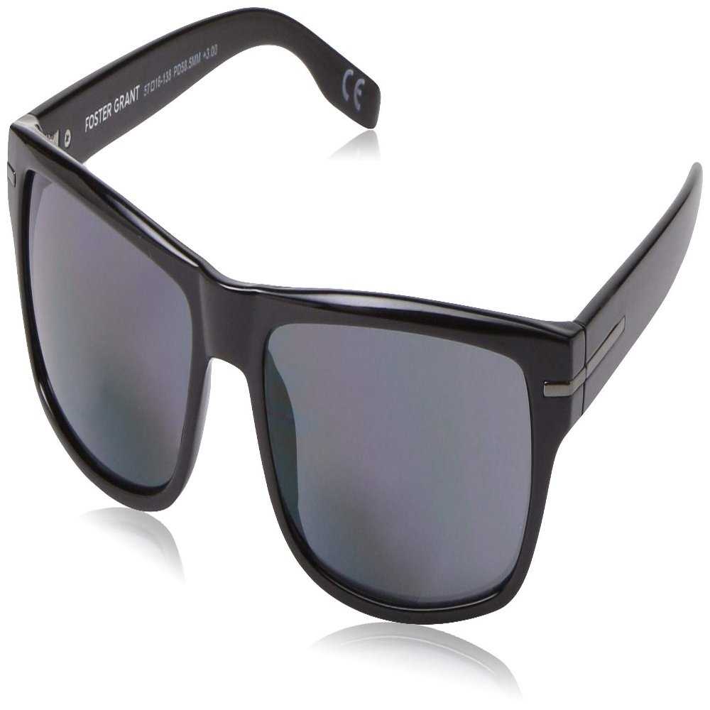 Foster Grant Men's Senate Square Segmented Reading Sunglasses