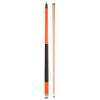 ASKA L2 2-Piece Pool Cue Stick, 58-inches Hard Rock Canadian Maple, 13mm Hard Tip (19-Ounce, Orange) view 2