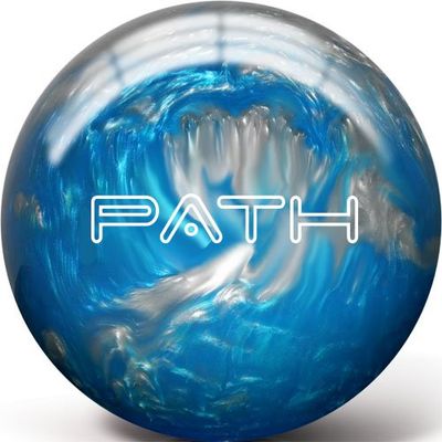 Pyramid Path Bowling Ball (Aqua/Silver, 15LB)