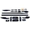 ITrims Black Roof Rack Rails Bars Luggage Rails Cargo for Toyota Land Cruiser LC200 J200 2008-2016 view 1