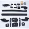 ITrims Black Roof Rack Rails Bars Luggage Rails Cargo for Toyota Land Cruiser LC200 J200 2008-2016 view 3